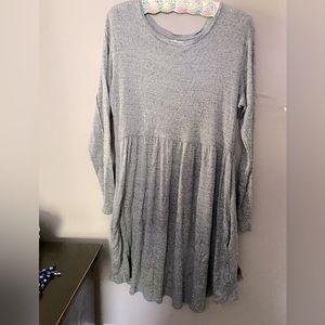 Maurices long sleeve, A line casual dress with pockets, size large